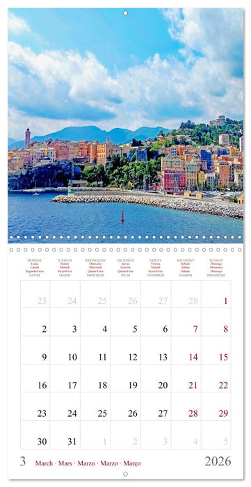 Corsica – Colors of a wild beauty (CALVENDO Monthly Calendar 2026)