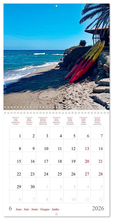 Corsica – Colors of a wild beauty (CALVENDO Monthly Calendar 2026)