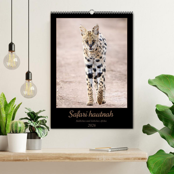 Safari hautnah - Südliches und östliches Afrika (CALVENDO Wandkalender 2026)