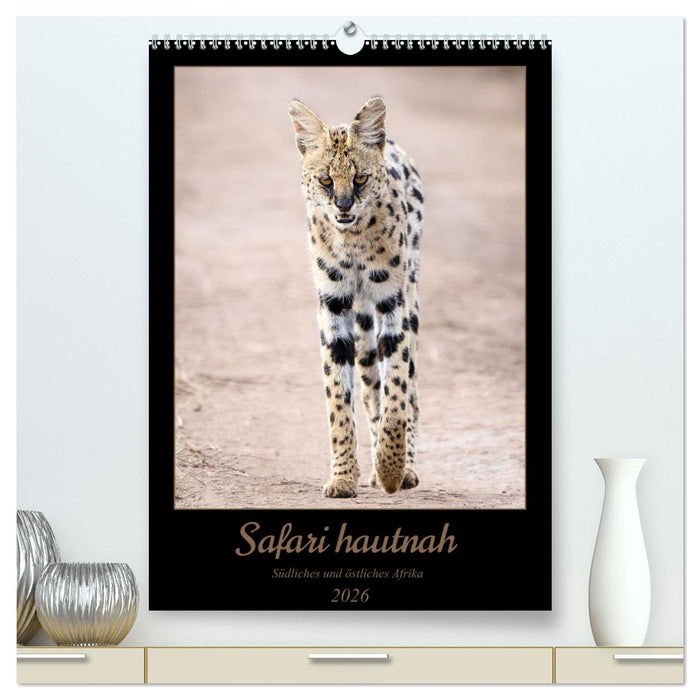 Safari hautnah - Südliches und östliches Afrika (CALVENDO Premium Wandkalender 2026)
