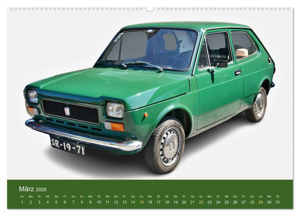 Italienische Klassiker (CALVENDO Premium Wandkalender 2026)