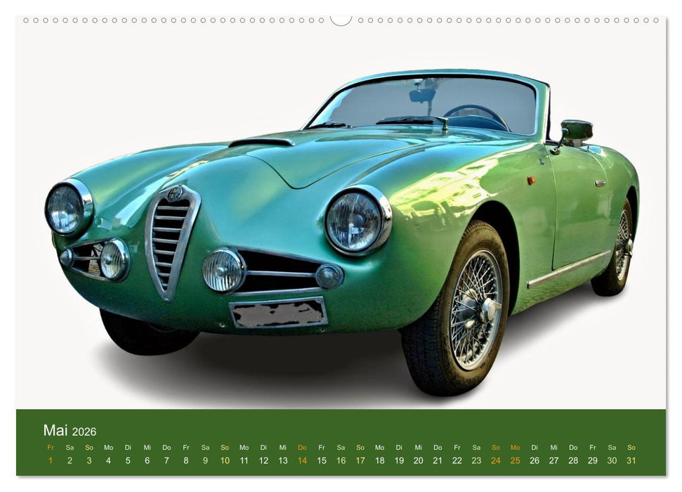 Italienische Klassiker (CALVENDO Premium Wandkalender 2026)