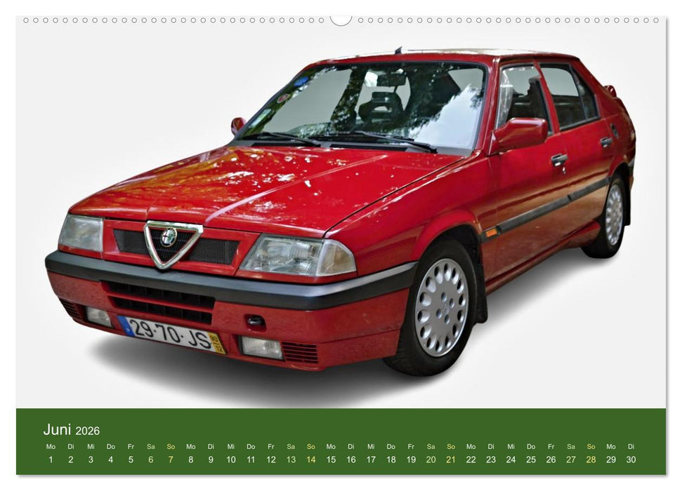 Italienische Klassiker (CALVENDO Premium Wandkalender 2026)