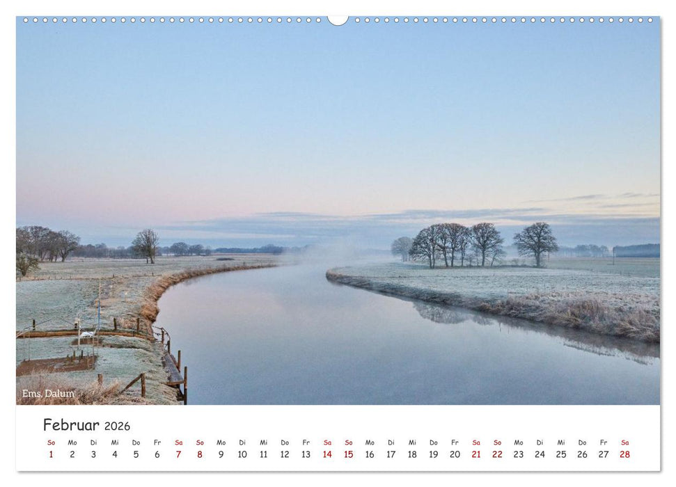 Emsland Impressionen (CALVENDO Wandkalender 2026)