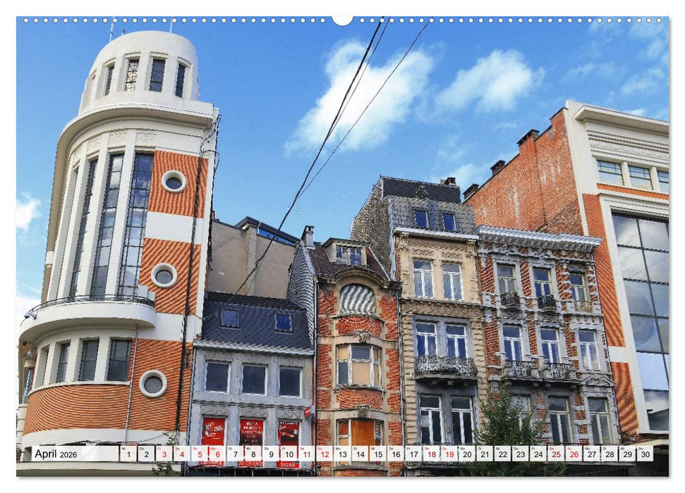 Malerisches Belgien - Stippvisiten in Verviers, Huy, Namur (CALVENDO Wandkalender 2026)