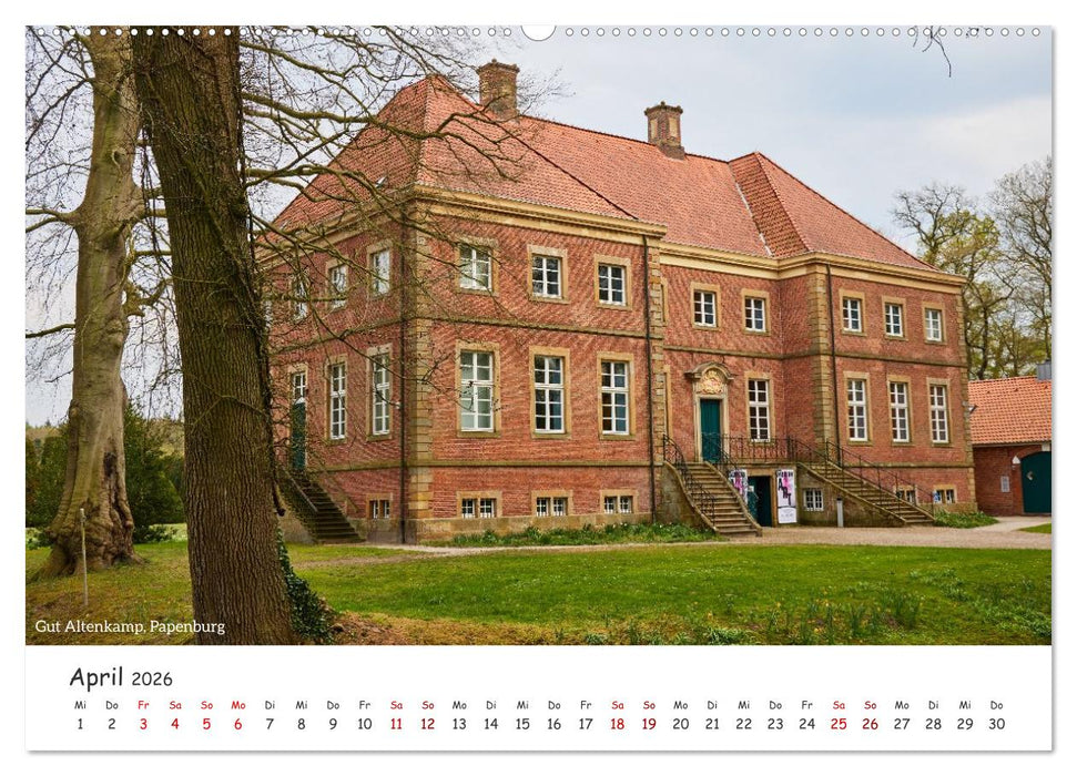 Emsland Impressionen (CALVENDO Premium Wandkalender 2026)
