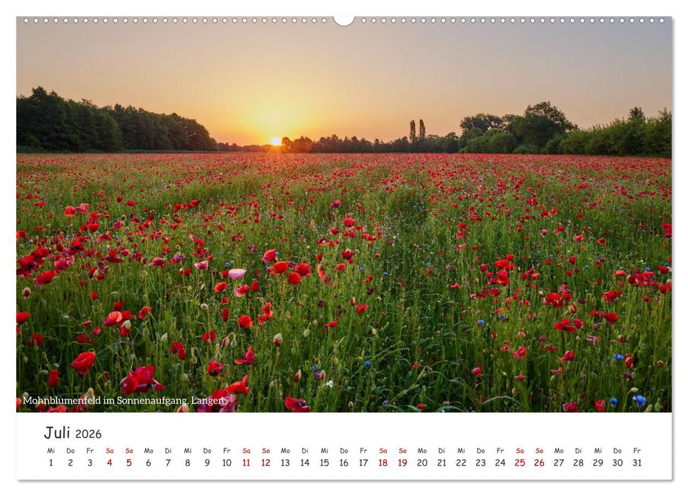 Emsland Impressionen (CALVENDO Premium Wandkalender 2026)