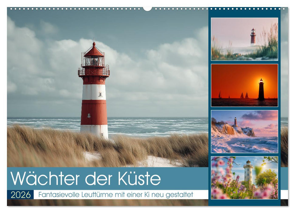 Wächter der Küste (CALVENDO Wandkalender 2026)