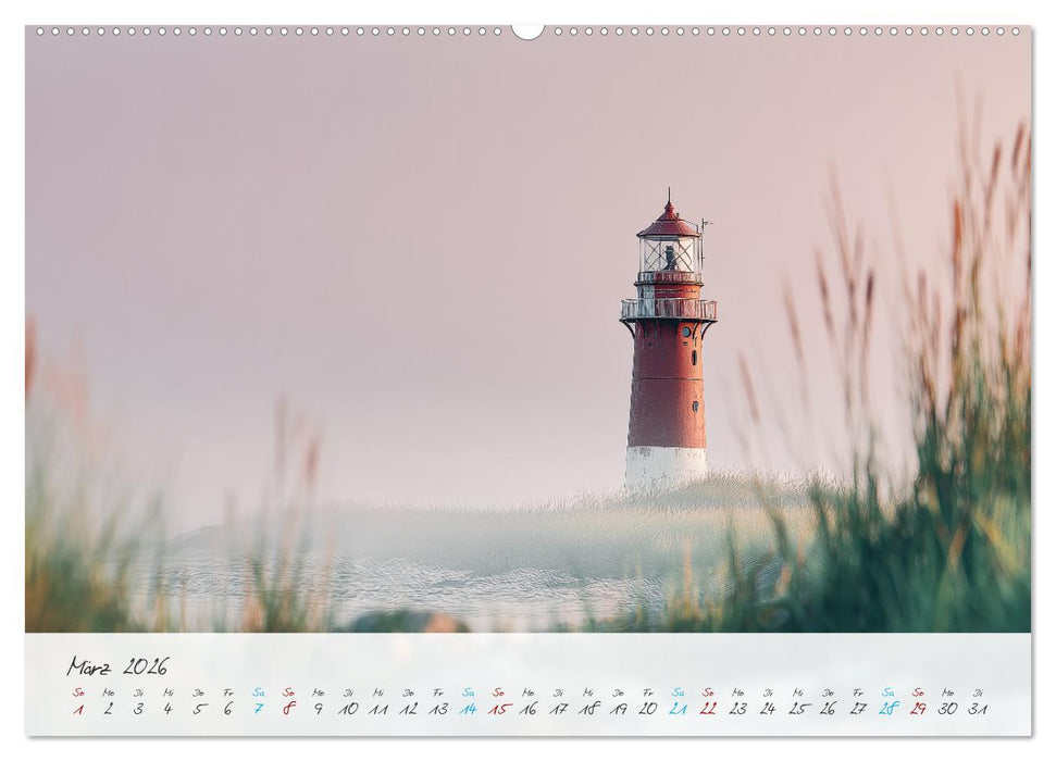 Wächter der Küste (CALVENDO Wandkalender 2026)