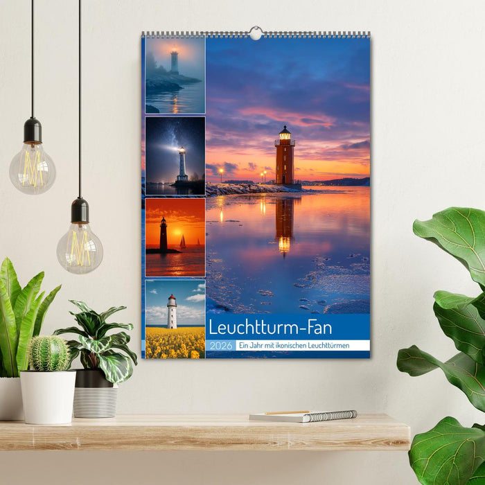 Leuchtturm-Fan (CALVENDO Wandkalender 2026)
