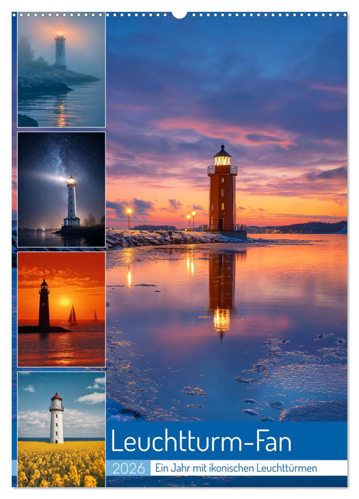 Leuchtturm-Fan (CALVENDO Wandkalender 2026)