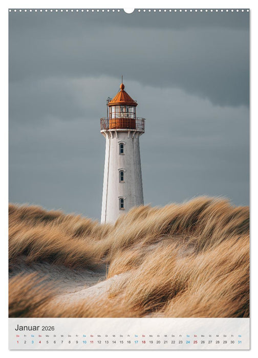 Leuchtturm-Fan (CALVENDO Wandkalender 2026)