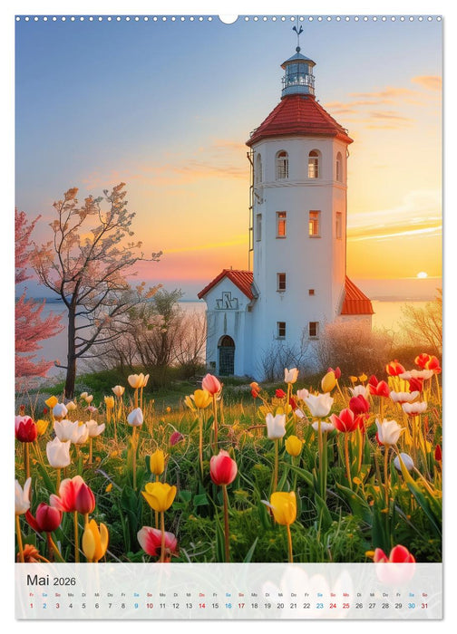 Leuchtturm-Fan (CALVENDO Wandkalender 2026)