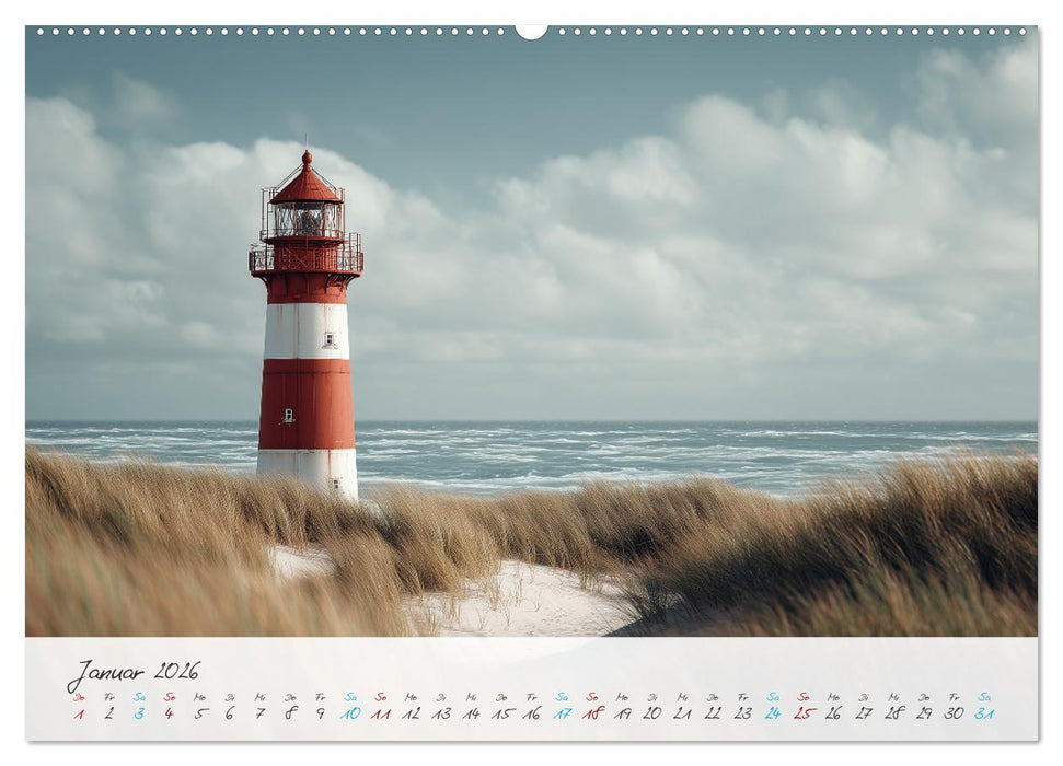 Wächter der Küste (CALVENDO Premium Wandkalender 2026)