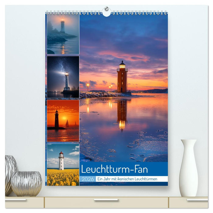 Leuchtturm-Fan (CALVENDO Premium Wandkalender 2026)
