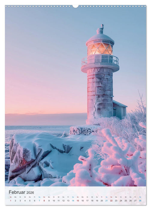 Leuchtturm-Fan (CALVENDO Premium Wandkalender 2026)