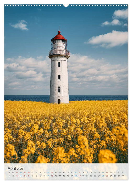Leuchtturm-Fan (CALVENDO Premium Wandkalender 2026)