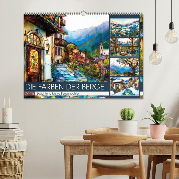 Die Farben der Berge (CALVENDO Wandkalender 2026)