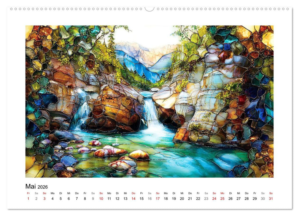 Die Farben der Berge (CALVENDO Wandkalender 2026)