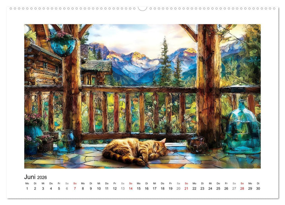 Die Farben der Berge (CALVENDO Wandkalender 2026)