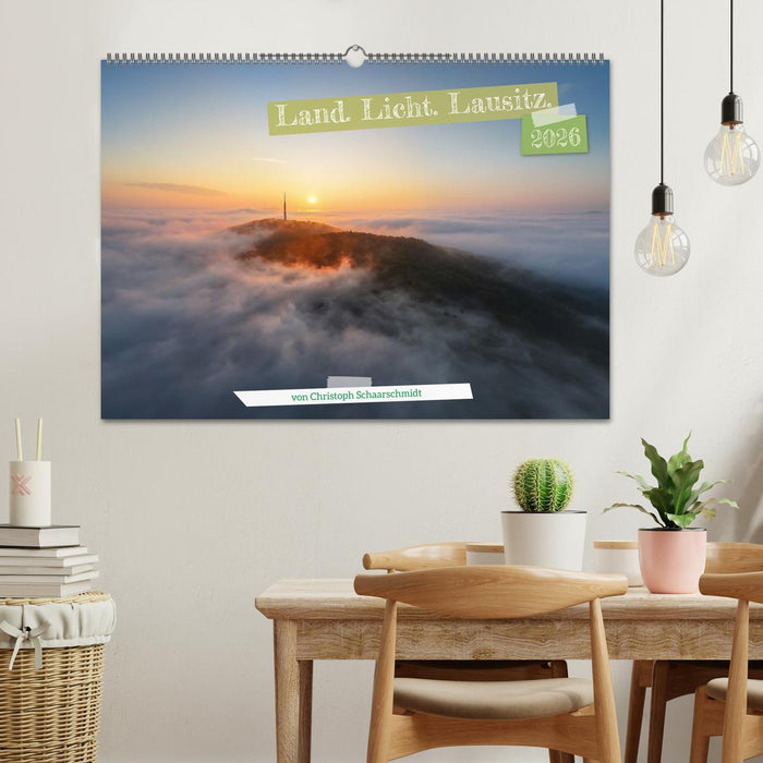 Land. Licht. Lausitz. (CALVENDO Wandkalender 2026)