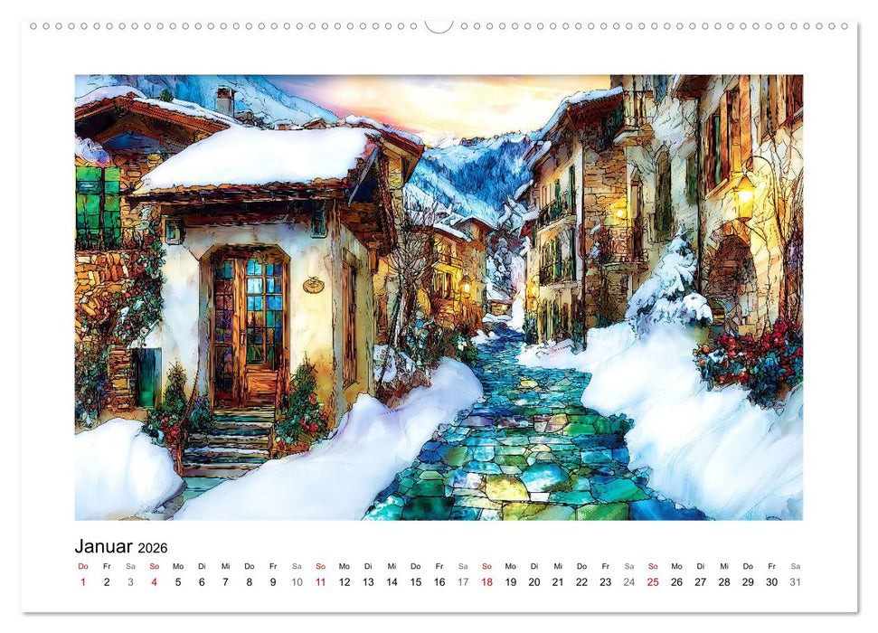Die Farben der Berge (CALVENDO Premium Wandkalender 2026)