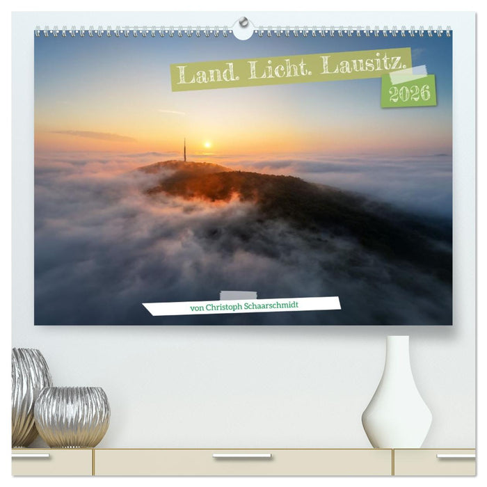 Land. Licht. Lausitz. (CALVENDO Premium Wandkalender 2026)