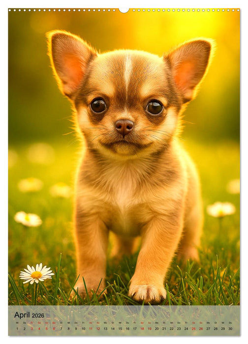Chihuahua Diamonds – Magic Moments mit unseren schönsten Welpen aller Zeiten (CALVENDO Premium Wandkalender 2026)