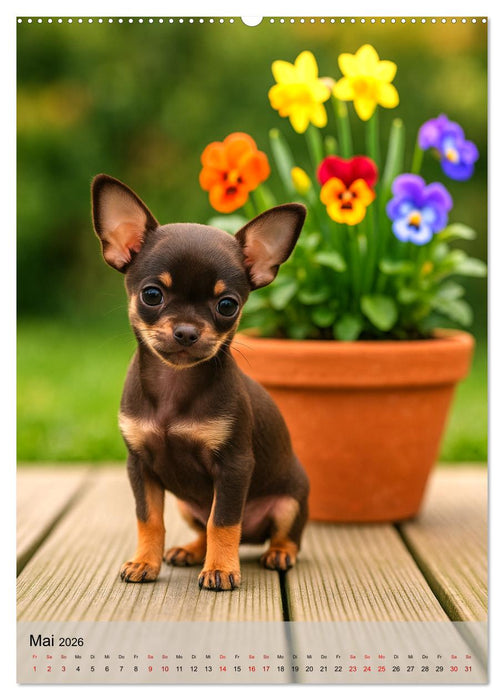 Chihuahua Diamonds – Magic Moments mit unseren schönsten Welpen aller Zeiten (CALVENDO Premium Wandkalender 2026)
