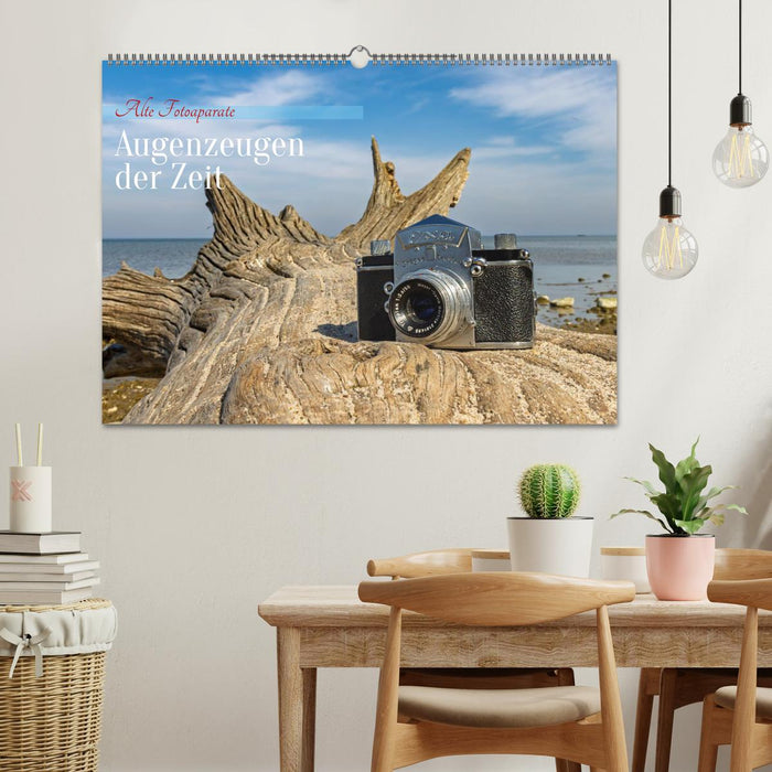 Alte Fotoapparate, Augenzeugen der Zeit (CALVENDO Wandkalender 2026)