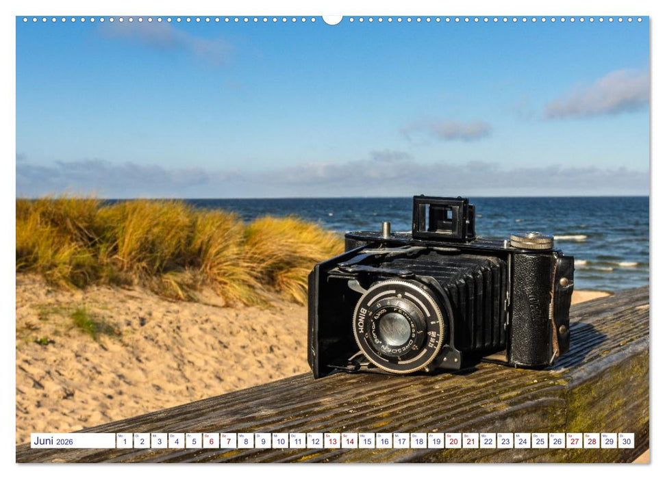 Alte Fotoapparate, Augenzeugen der Zeit (CALVENDO Wandkalender 2026)
