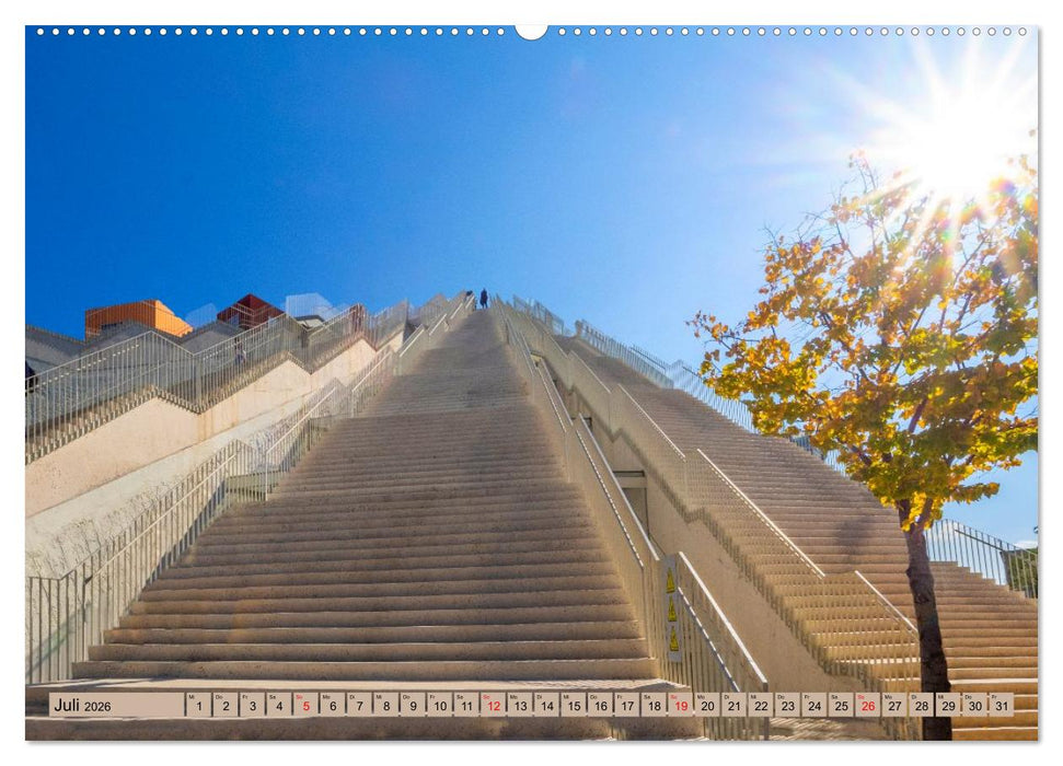 Tirana - Herz Albaniens (CALVENDO Premium Wandkalender 2026)