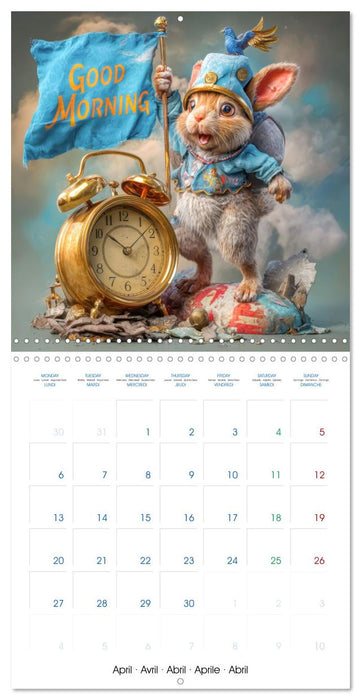Rabbits - Furry charmers (CALVENDO Monthly Calendar 2026)