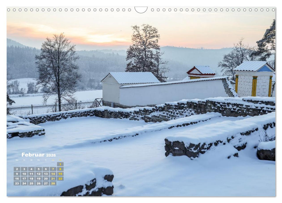 Römisches Freilichtmuseum Hechingen-Stein 2026 (CALVENDO Wandkalender 2026)
