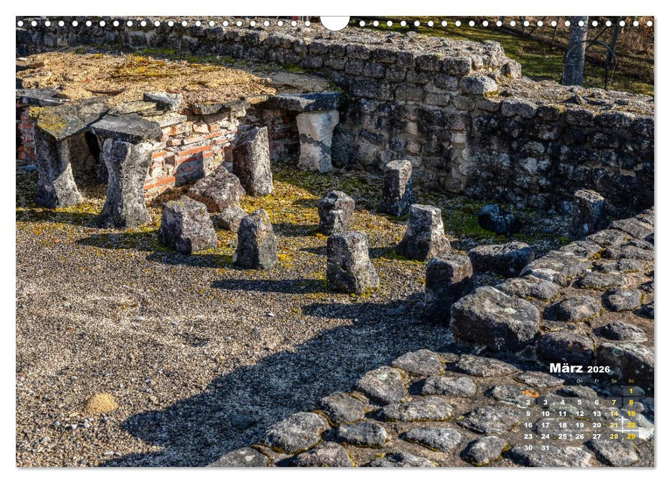 Römisches Freilichtmuseum Hechingen-Stein 2026 (CALVENDO Wandkalender 2026)