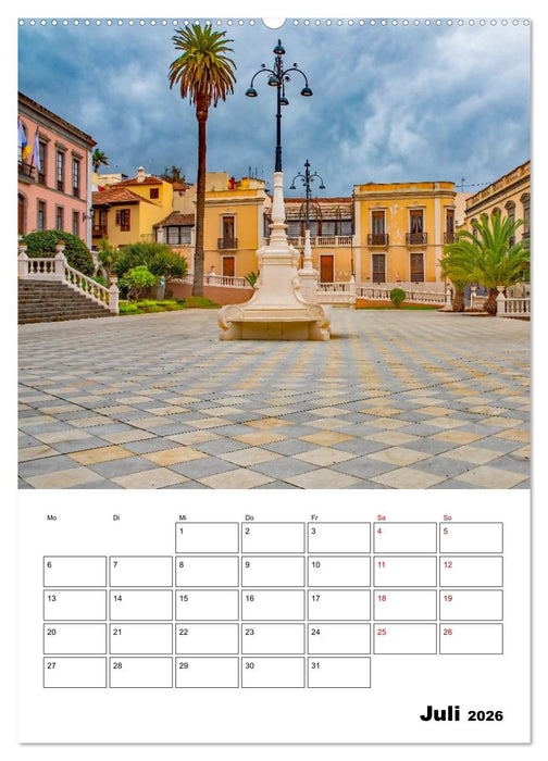 Wunderschönes Reiseziel - La Laguna und La Orotava (CALVENDO Premium Wandkalender 2026)