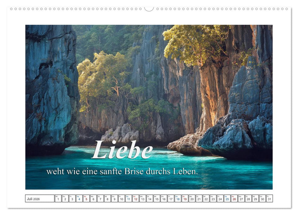 Frei wie das Meer (CALVENDO Premium Wandkalender 2026)