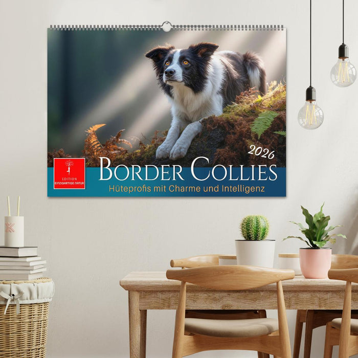 Border Collies Hüteprofis (CALVENDO Wandkalender 2026)