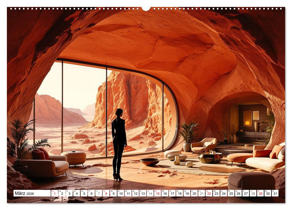 Neuer Morgen Mars (CALVENDO Wandkalender 2026)