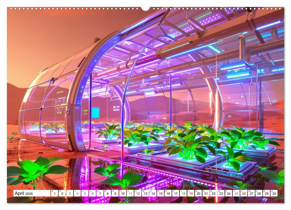 Neuer Morgen Mars (CALVENDO Wandkalender 2026)