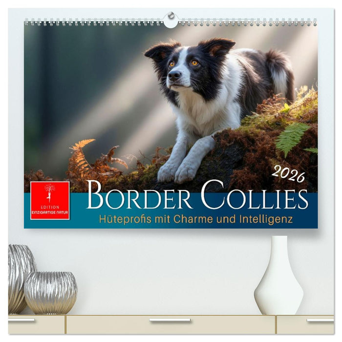 Border Collies Hüteprofis (CALVENDO Premium Wandkalender 2026)