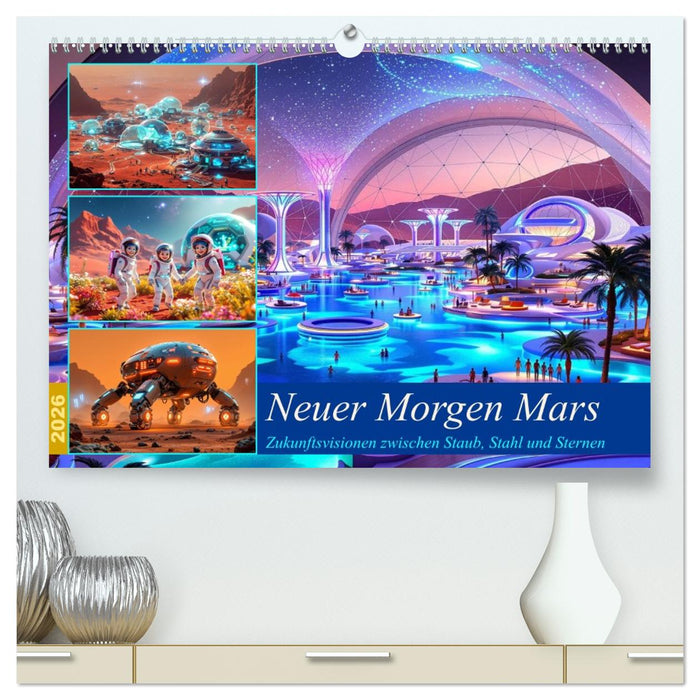 Neuer Morgen Mars (CALVENDO Premium Wandkalender 2026)