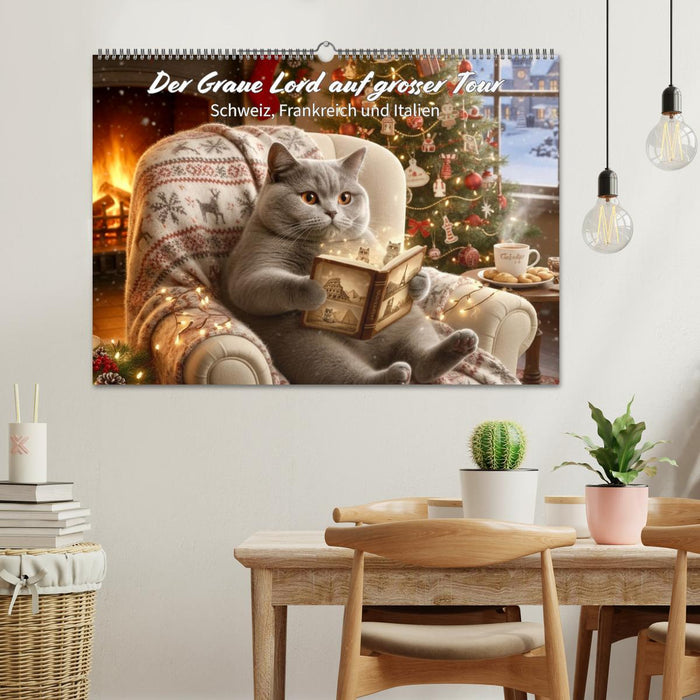 Der Graue Lord auf grosser Tour (CALVENDO Wandkalender 2026)