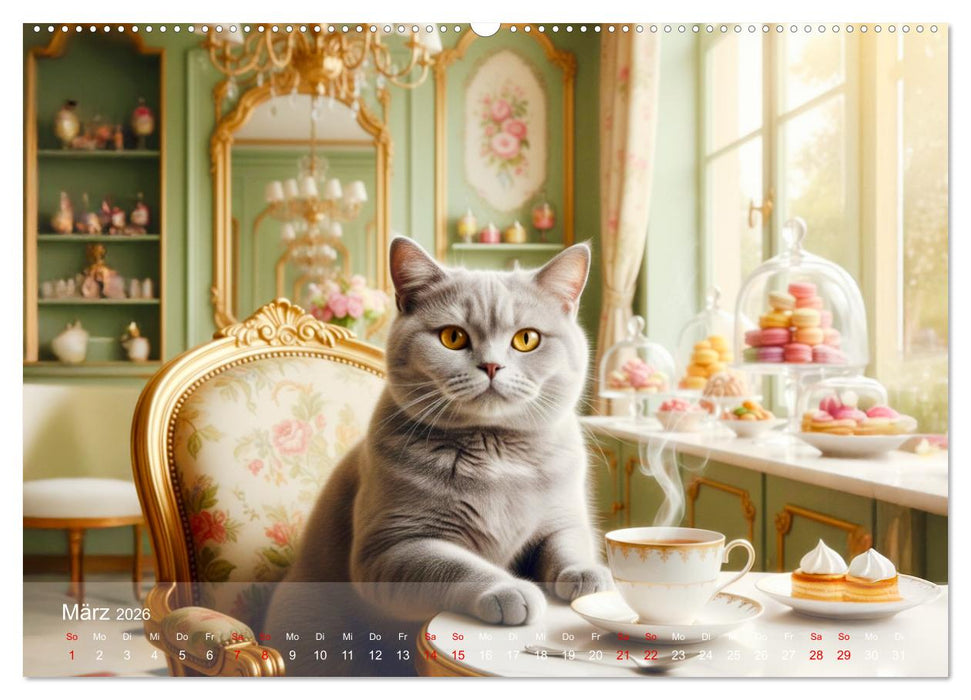 Der Graue Lord auf grosser Tour (CALVENDO Wandkalender 2026)