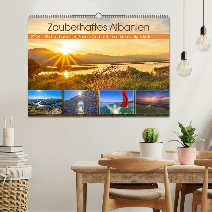Zauberhaftes Albanien (CALVENDO Wandkalender 2026)