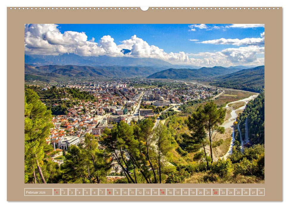Zauberhaftes Albanien (CALVENDO Wandkalender 2026)