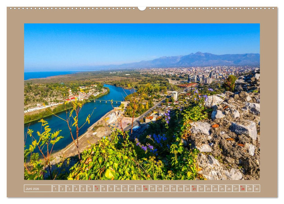 Zauberhaftes Albanien (CALVENDO Wandkalender 2026)