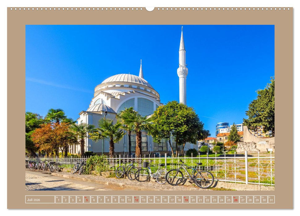 Zauberhaftes Albanien (CALVENDO Premium Wandkalender 2026)