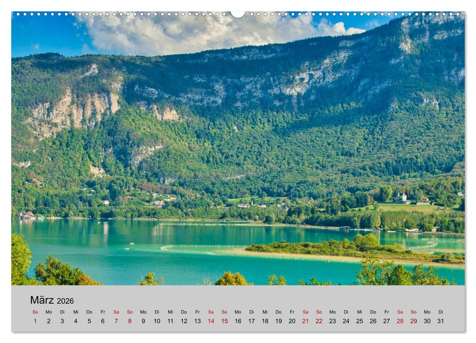 Streifzug durch Savoyen (CALVENDO Premium Wandkalender 2026)
