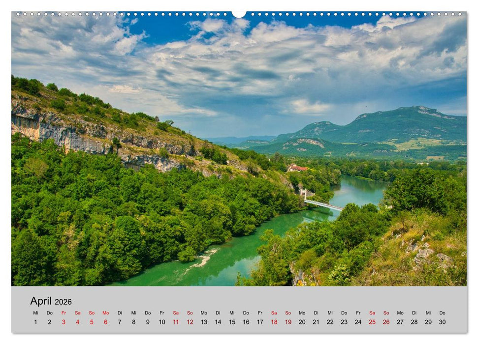 Streifzug durch Savoyen (CALVENDO Premium Wandkalender 2026)